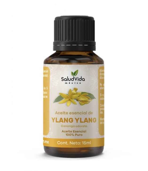 "Aceite de Esencial Ylang Ylang" SaludVida