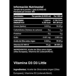 "Vitamina D3 Little Para Niños" B life
