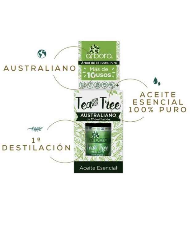 "Aceite de Tea Tree" Arbora