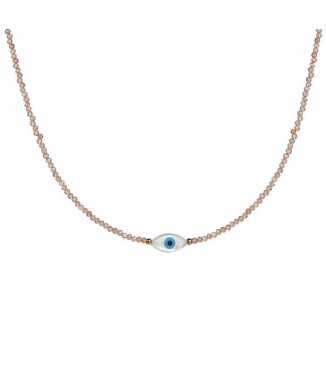 Collar Agua Dulce Ojo Turco