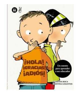Libro Hola, Gracias y Adiós