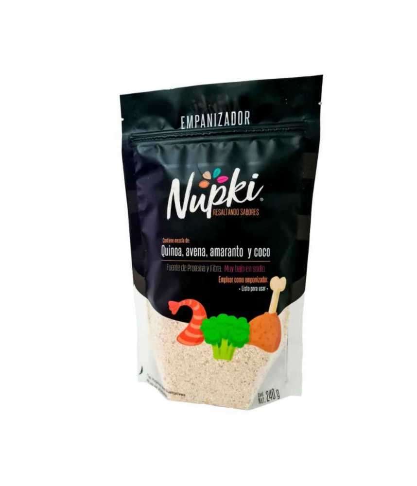 Empanizador Bajo en Sodio y Sin Pan - Nupki
