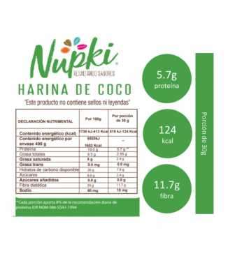 Harina de Coco - Nupki