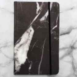 Cuaderno Papel de Piedra Pasta Suave Negro 13x21cm