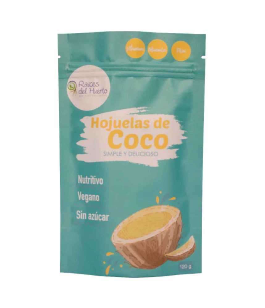 Hojuelas de Coco Sin Azúcar -  Raíces del Huerto