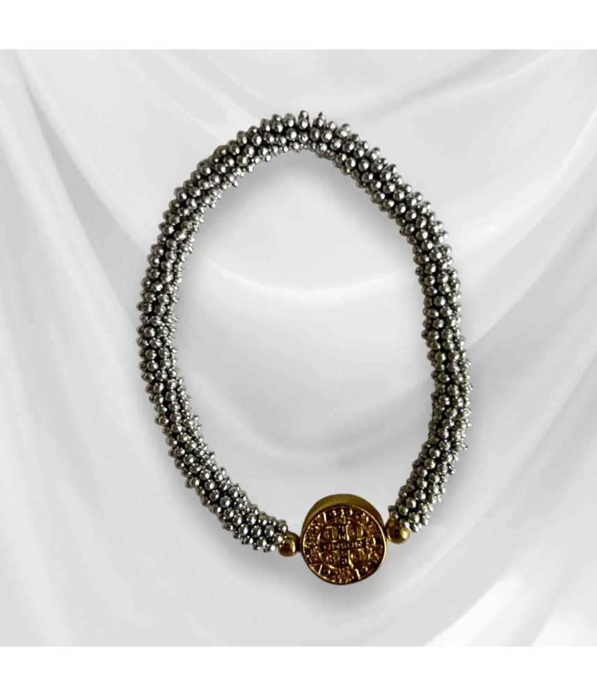 Pulsera Gris Claro San Benito