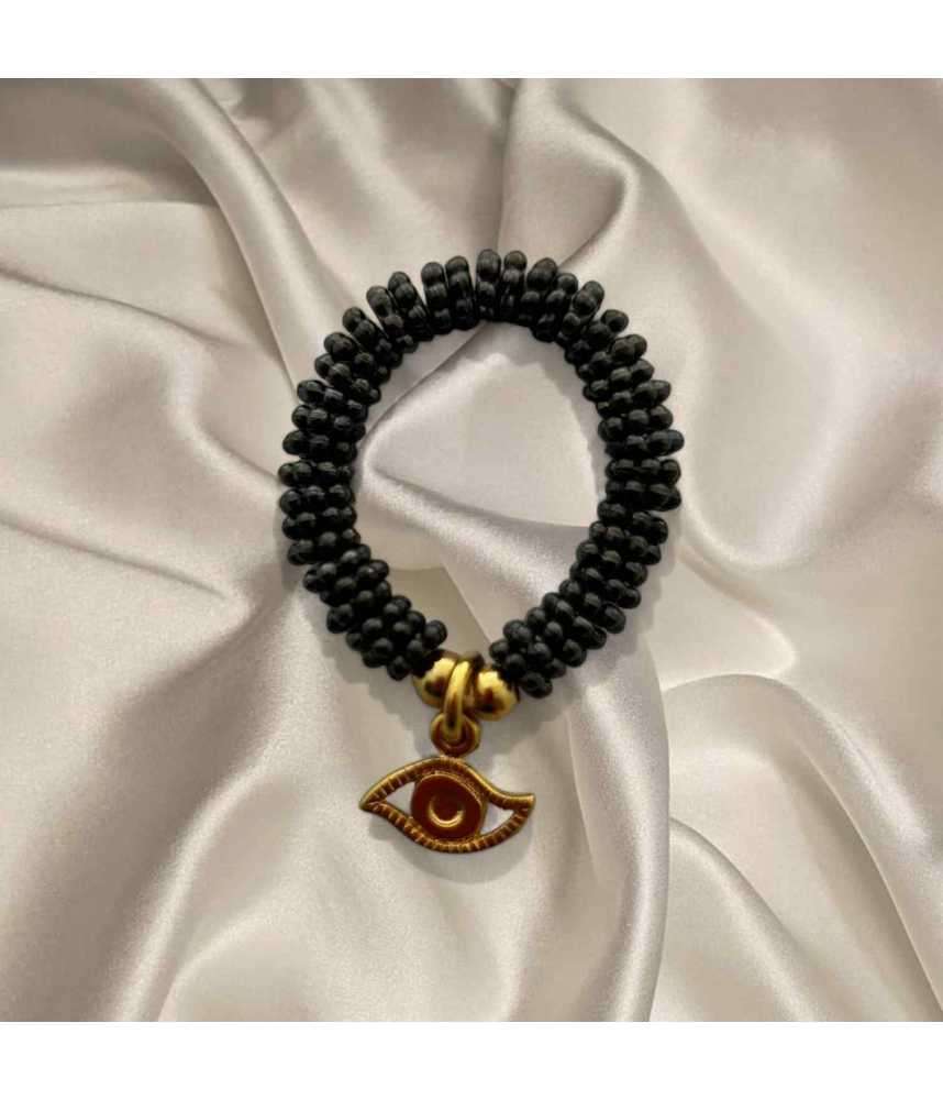 "Anillo Gris Obscuro con Ojo Turco"
