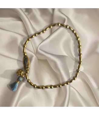 Pulsera Dorada Virgen