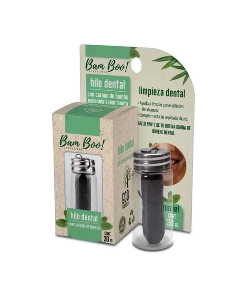 Hilo Dental Con Carbón de Bambú - Bam Boo