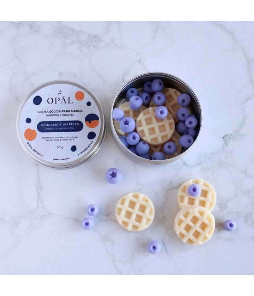 Cremitas Sólidas de Manos Blueberry Waffles