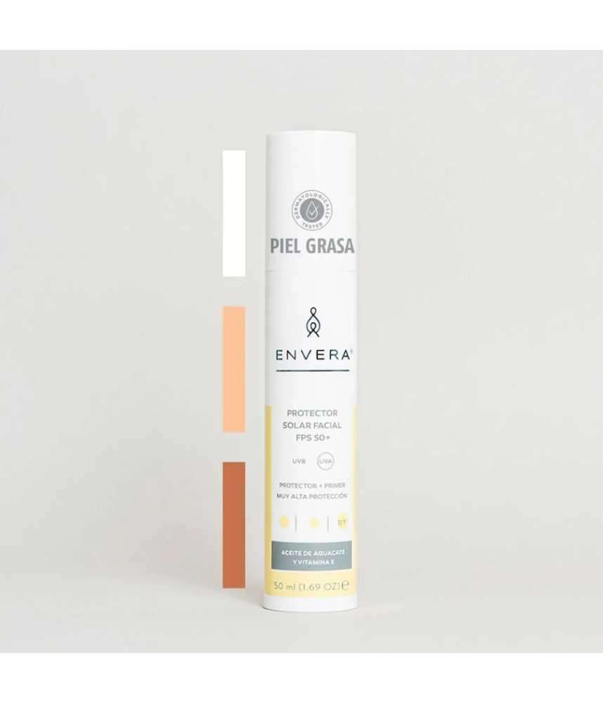 Protector Solar Oil Control Especial Para Piel Grasa Con Color - Envera