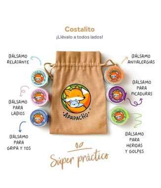 Costalito de Minis Bálsamos - Apapacho
