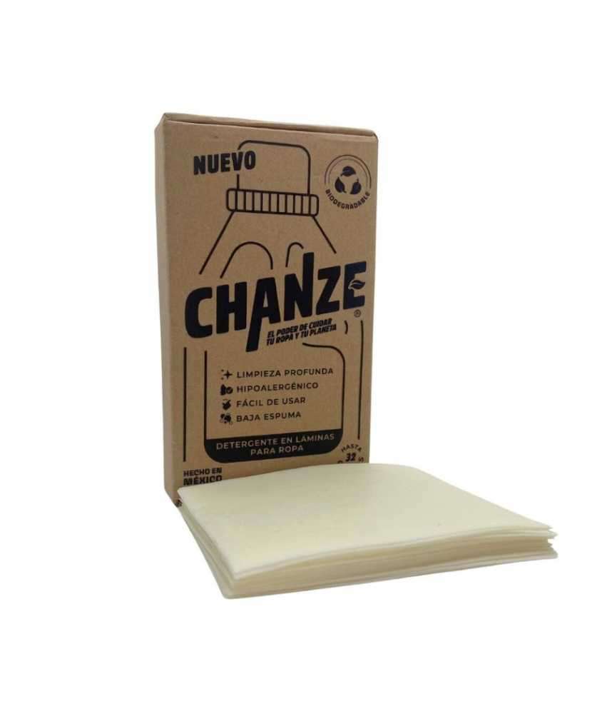 Detergente En Lámina Sin Aroma - Chanze