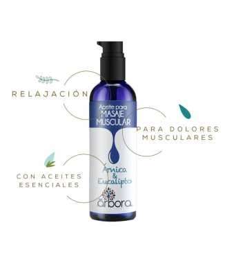 Aceite Para Masaje Muscular con Árnica y Menta - Arbora