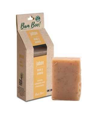 Jabón Miel y Avena Natural-...