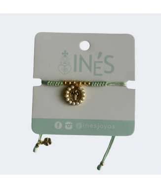 Pulsera San Benito Verde Menta