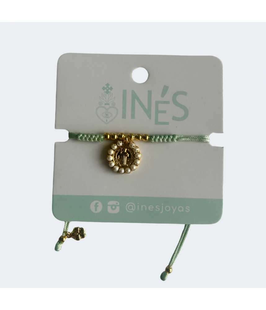 Pulsera San Benito Verde Menta