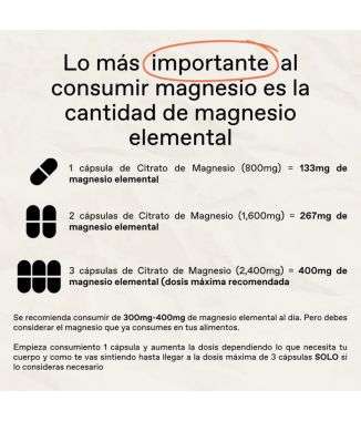 Magnesium Citrate - Unruled