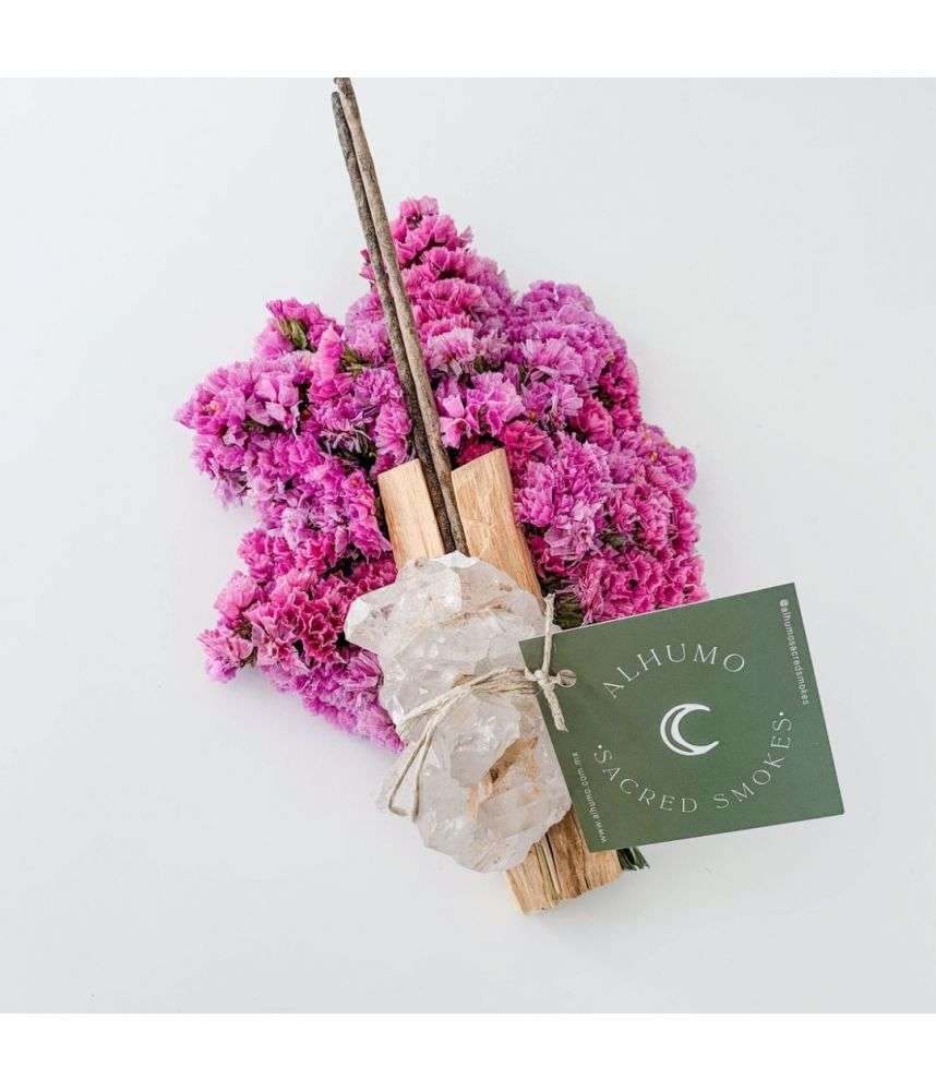 Palo Santo Bundle Cuarzo Rosa