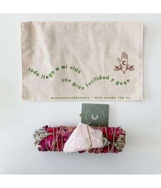 Salvia Bundle Cuarzo Rosa
