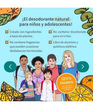 Desodorante Kids & Teens - Kobol