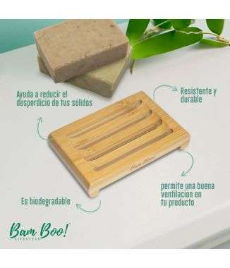 Jabonera de Bambú- Bamboo Life Style