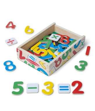 Set de Imanes de Números En Caja