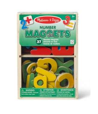 Set de Imanes de Números En Caja