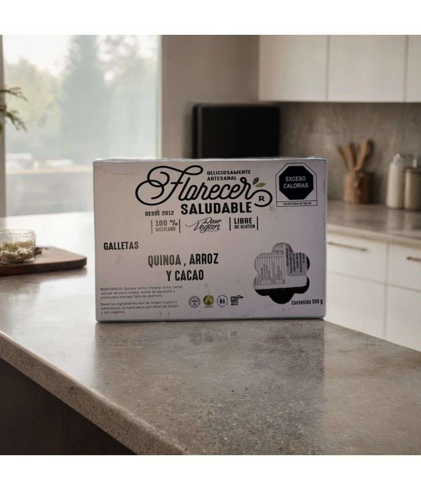 Galletas de Quinoa & Cacao - Orgánicas y Sin Gluten