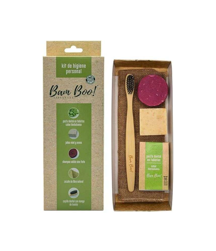 Kit Natural de Viaje y Oficina de Higiene y Limpieza Personal ✈️🌿