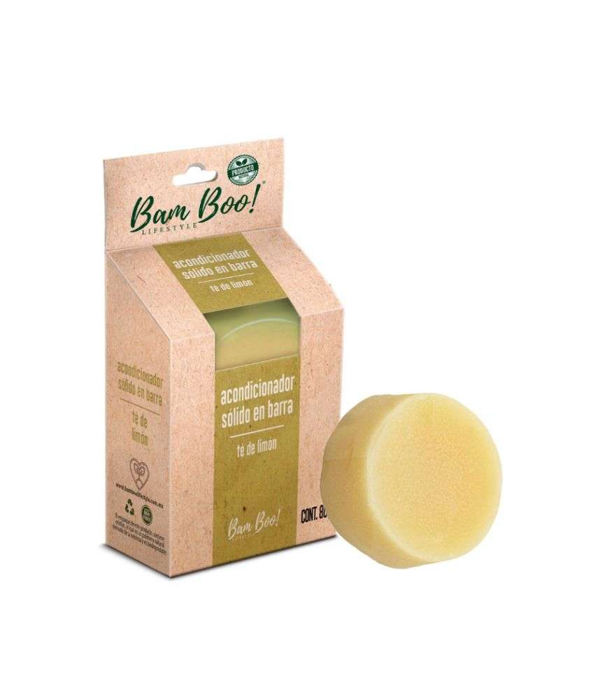 Acondicionador Sólido Artesanal Natural Té Limón 🌿