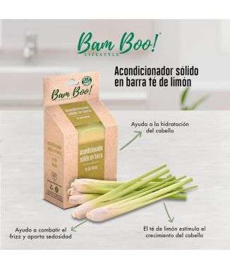 Acondicionador Sólido Artesanal Natural Té Limón 🌿