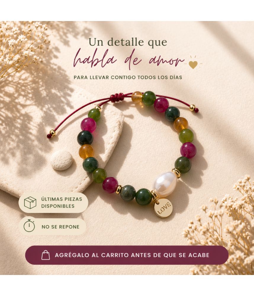 Pulsera Love Multicolor · Amor que Acompaña