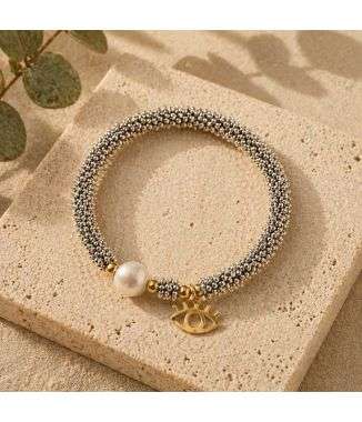 Pulsera Ojo Protector · Intuición que Te Cuida