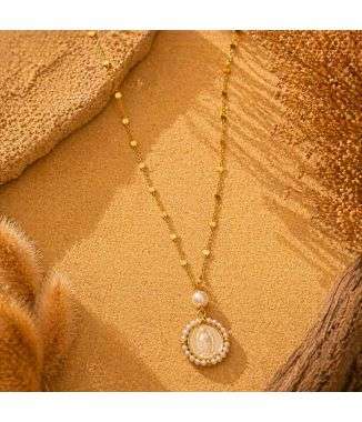Collar Virgen Protectora ·...