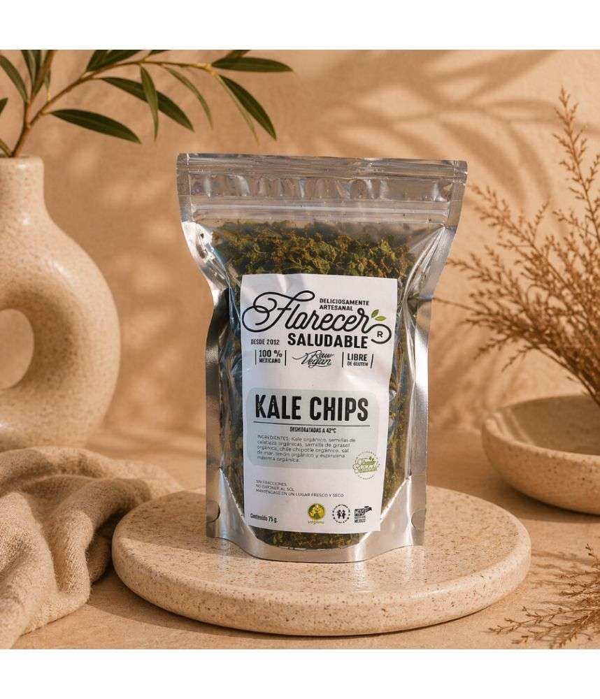 Kale Deshidratado Orgánico - Crujido Consciente