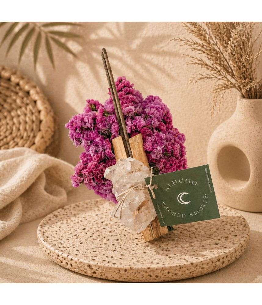 Palo Santo Bundle Cuarzo Rosa