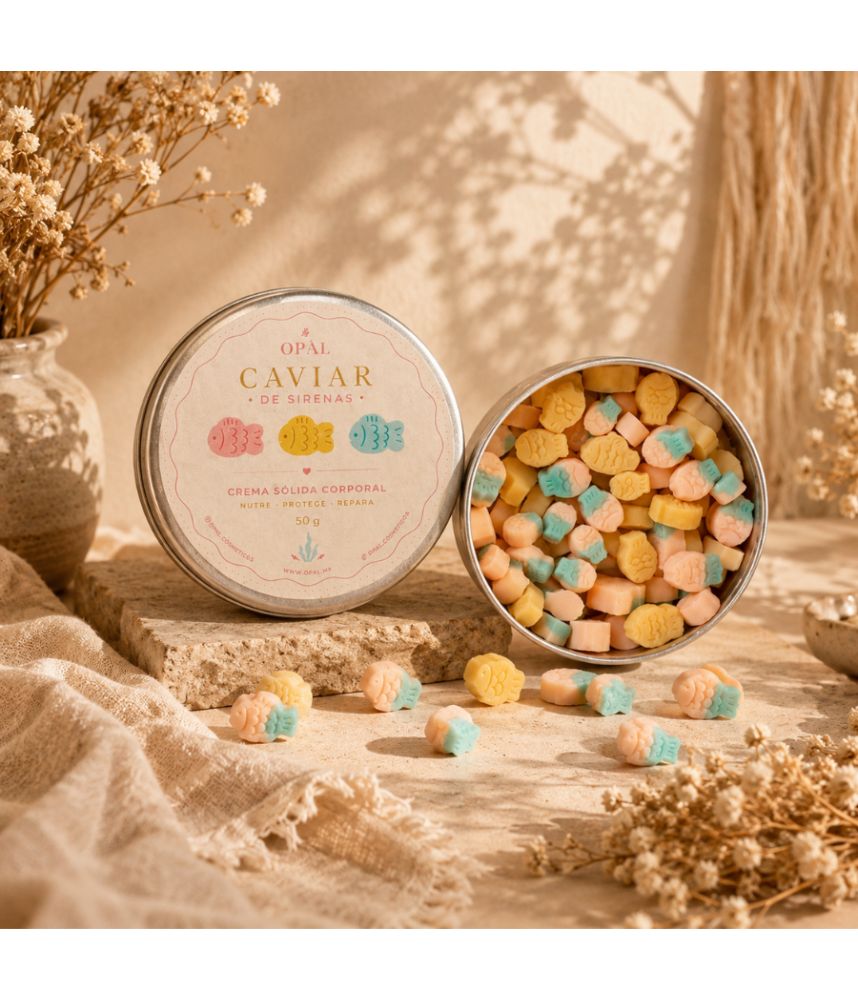 Cremitas Sólidas Caviar de Sirenas  — Envuelve tu piel en suavidad.
