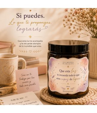 Capaz de Lograr – Vela para Recordarte Todo lo que Hay en Ti ✨
